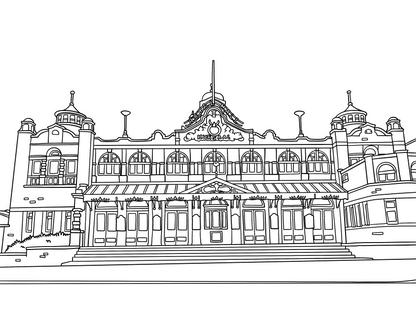 Harrogate Colouring Book (A4)
