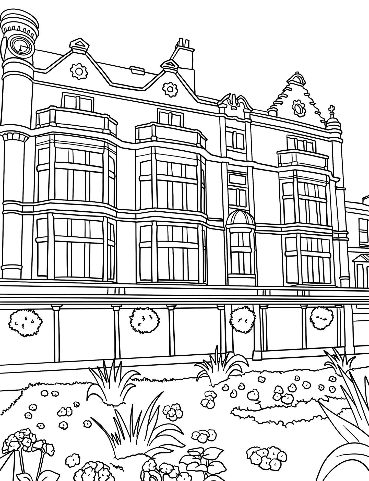 Harrogate Colouring Book (A4)