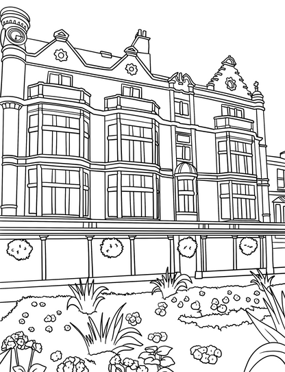 Harrogate Colouring Book (A4)