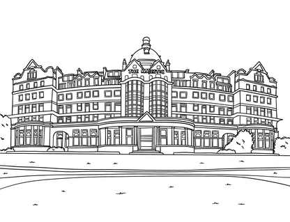 Harrogate Colouring Book (A4)