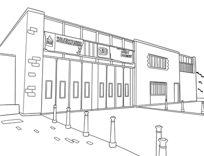 Stoke Newington Colouring Book (A4)