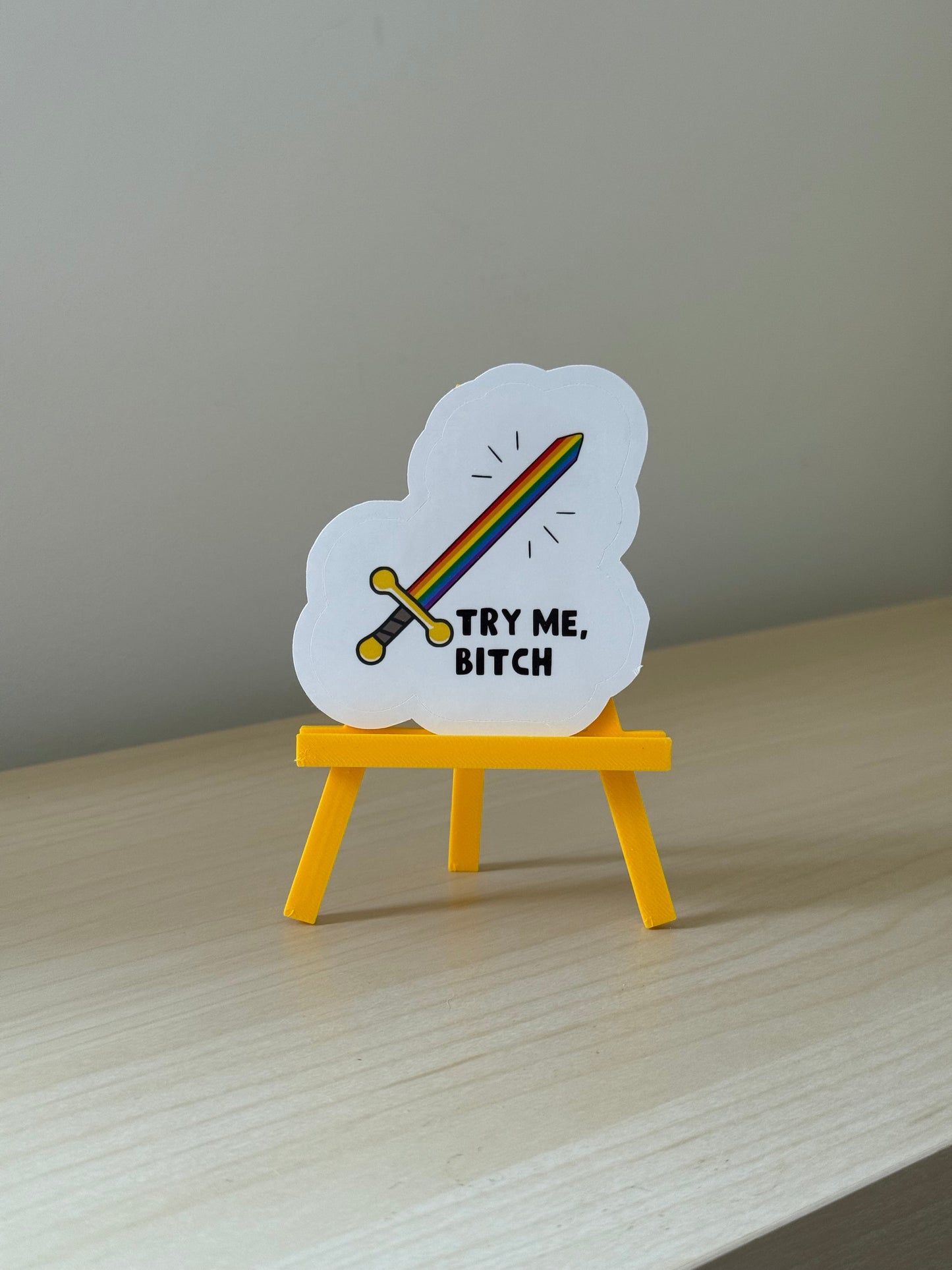 Pride Sword Stickers | Not Made For This