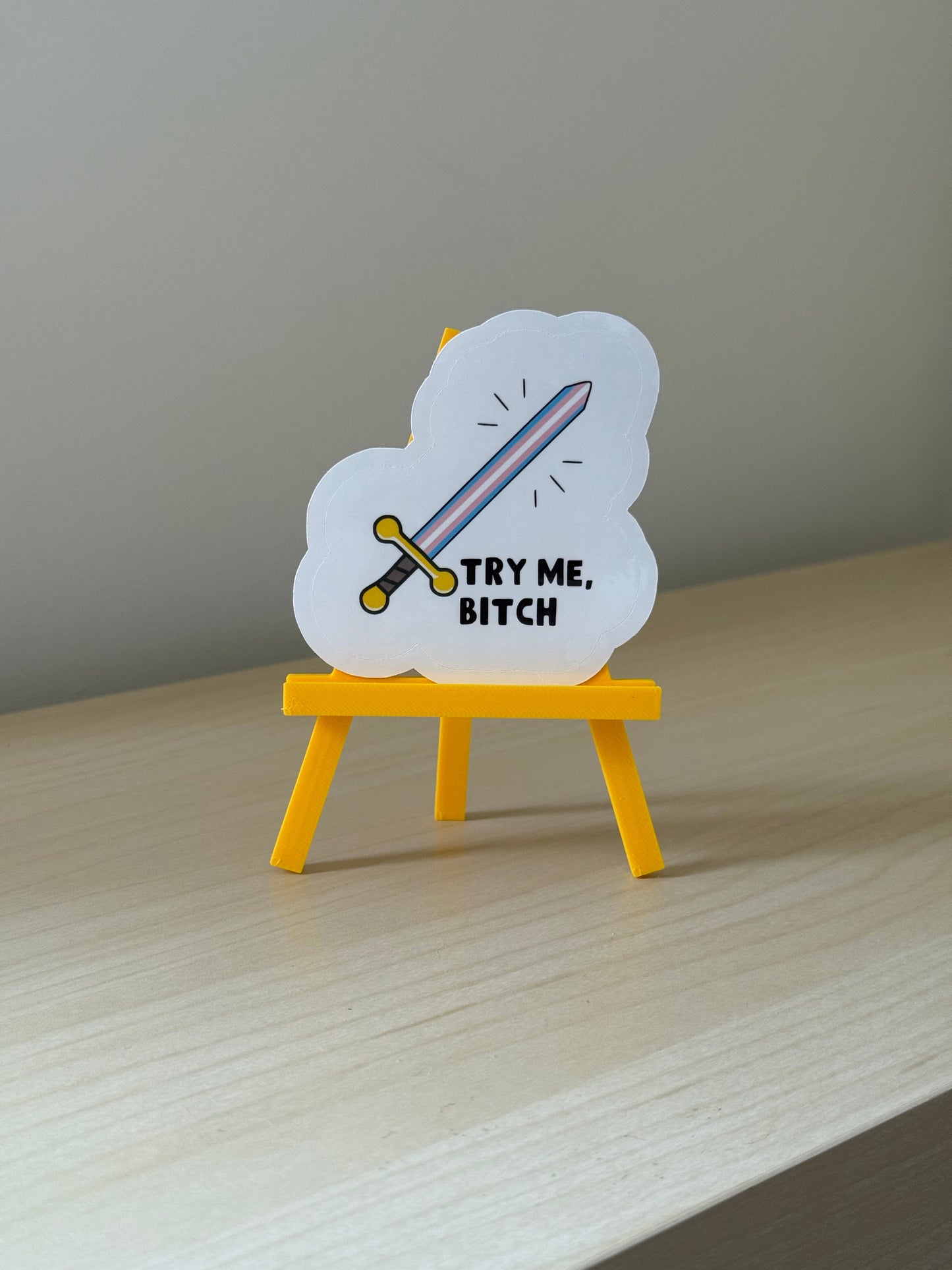 Pride Sword Stickers | Not Made For This