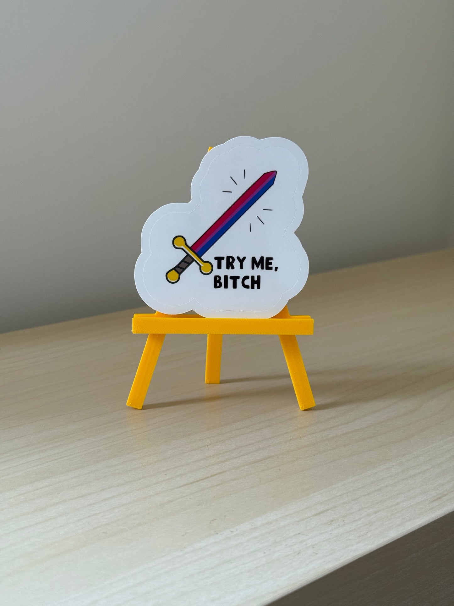 Pride Sword Stickers | Not Made For This