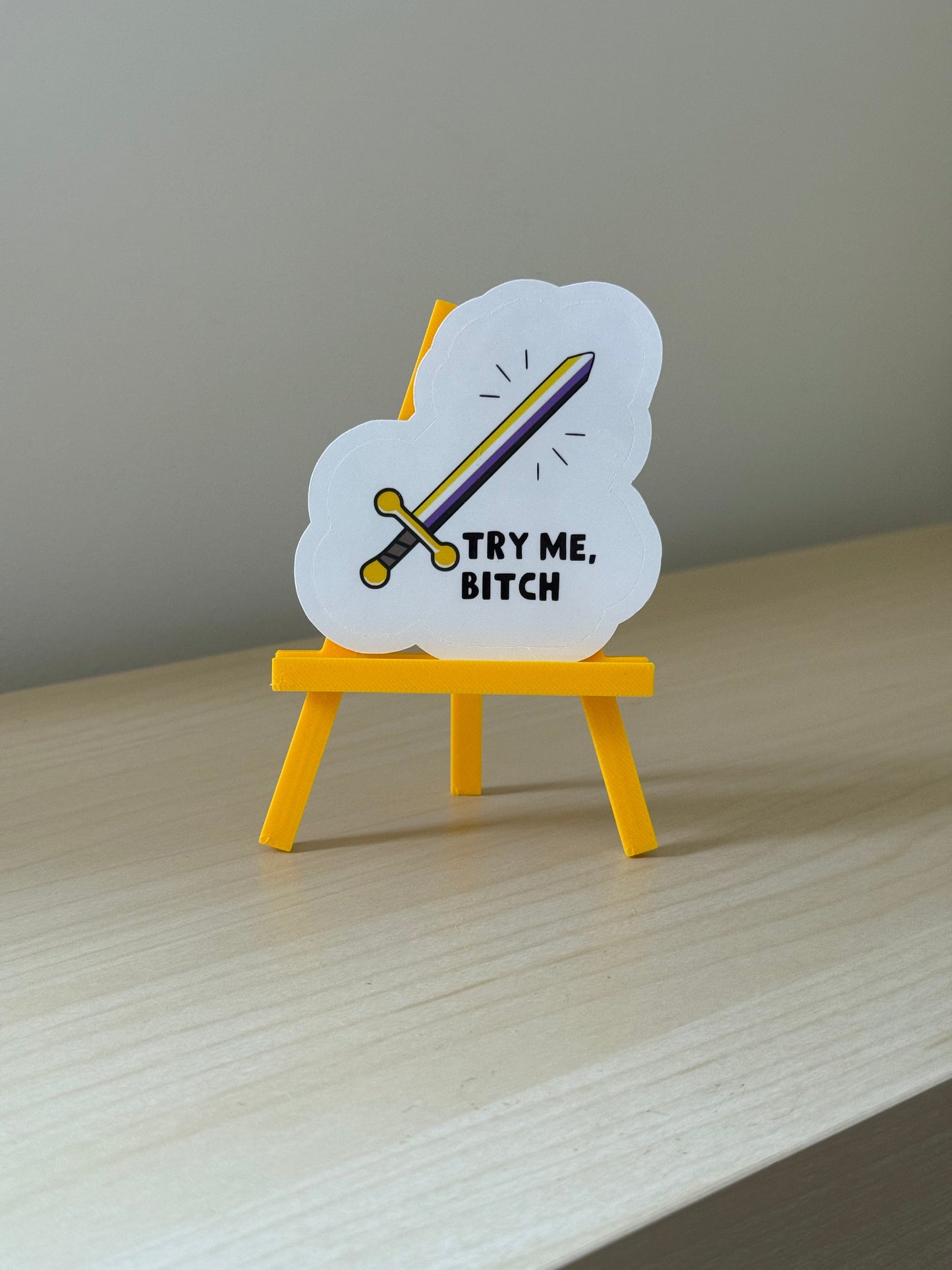 Pride Sword Stickers | Not Made For This