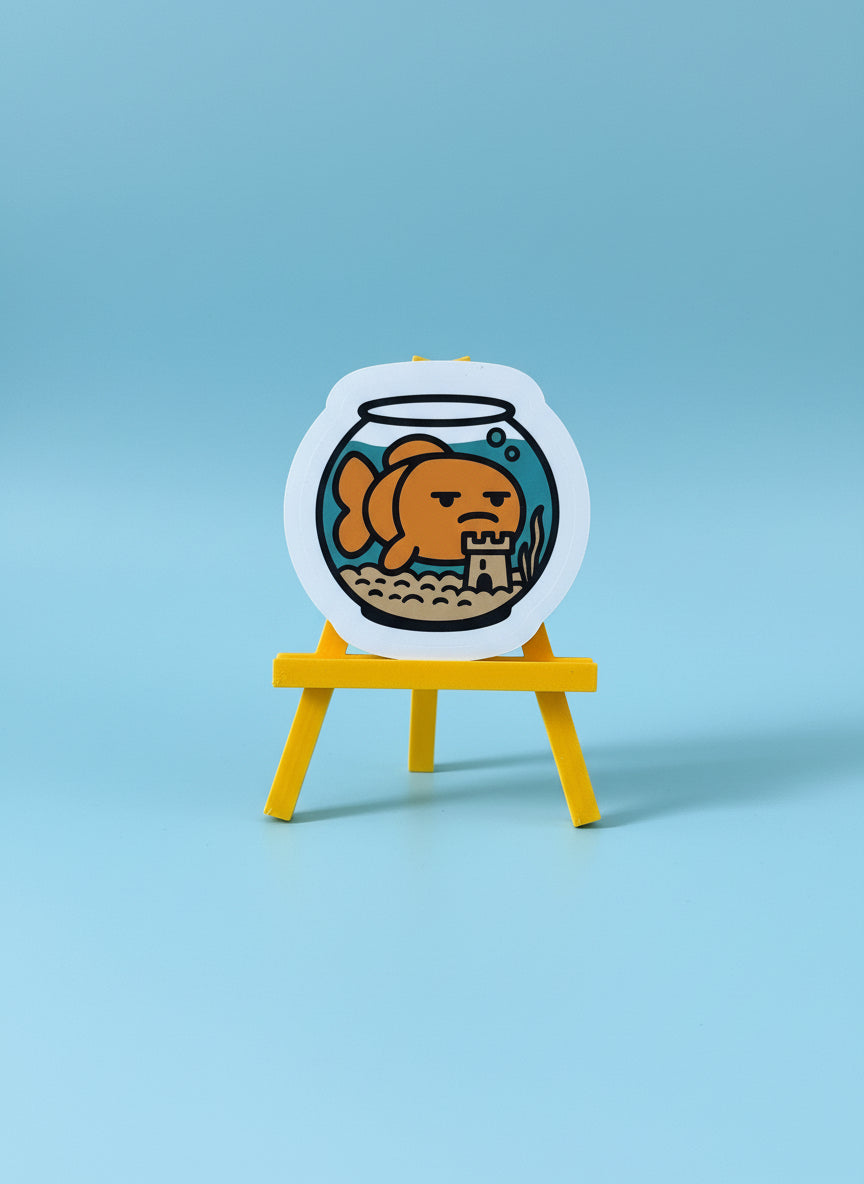 Not Made For Fish Sticker | Not Made For This