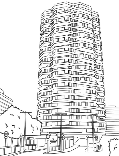 Croydon Colouring Book (A4)
