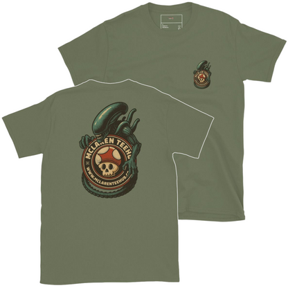 Xenomorph Logo Tee – McLaren Tee Hub Alien-Inspired T-Shirt