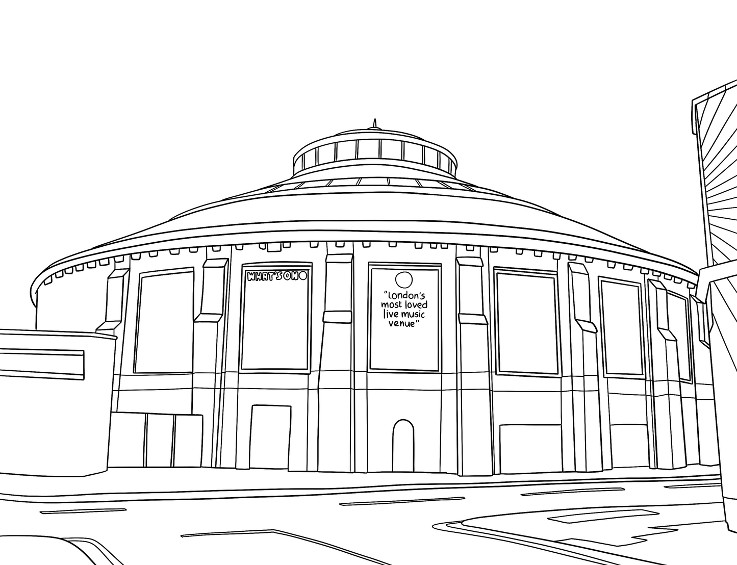 Camden Colouring Book (A4)