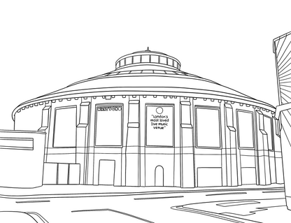 Camden Colouring Book (A4)