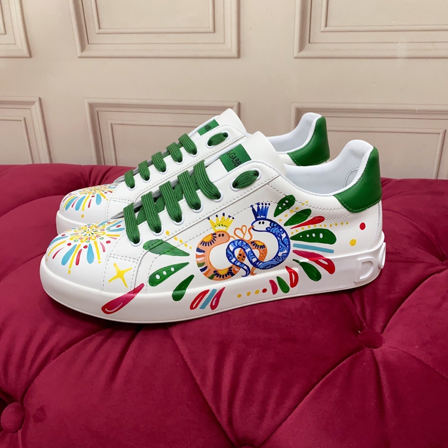 Tea towel - Óh so bright Pink Octopus