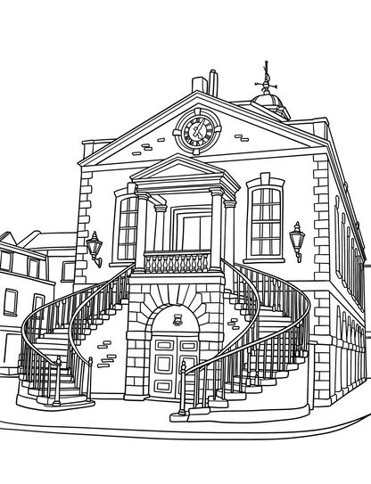 Poole Colouring Book (A4)