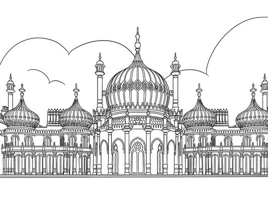 Brighton Colouring Book (A4)