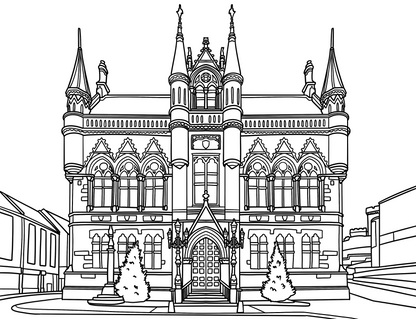 Inverness Colouring Book (A4)