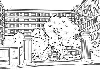 Balham Colouring Book (A4)
