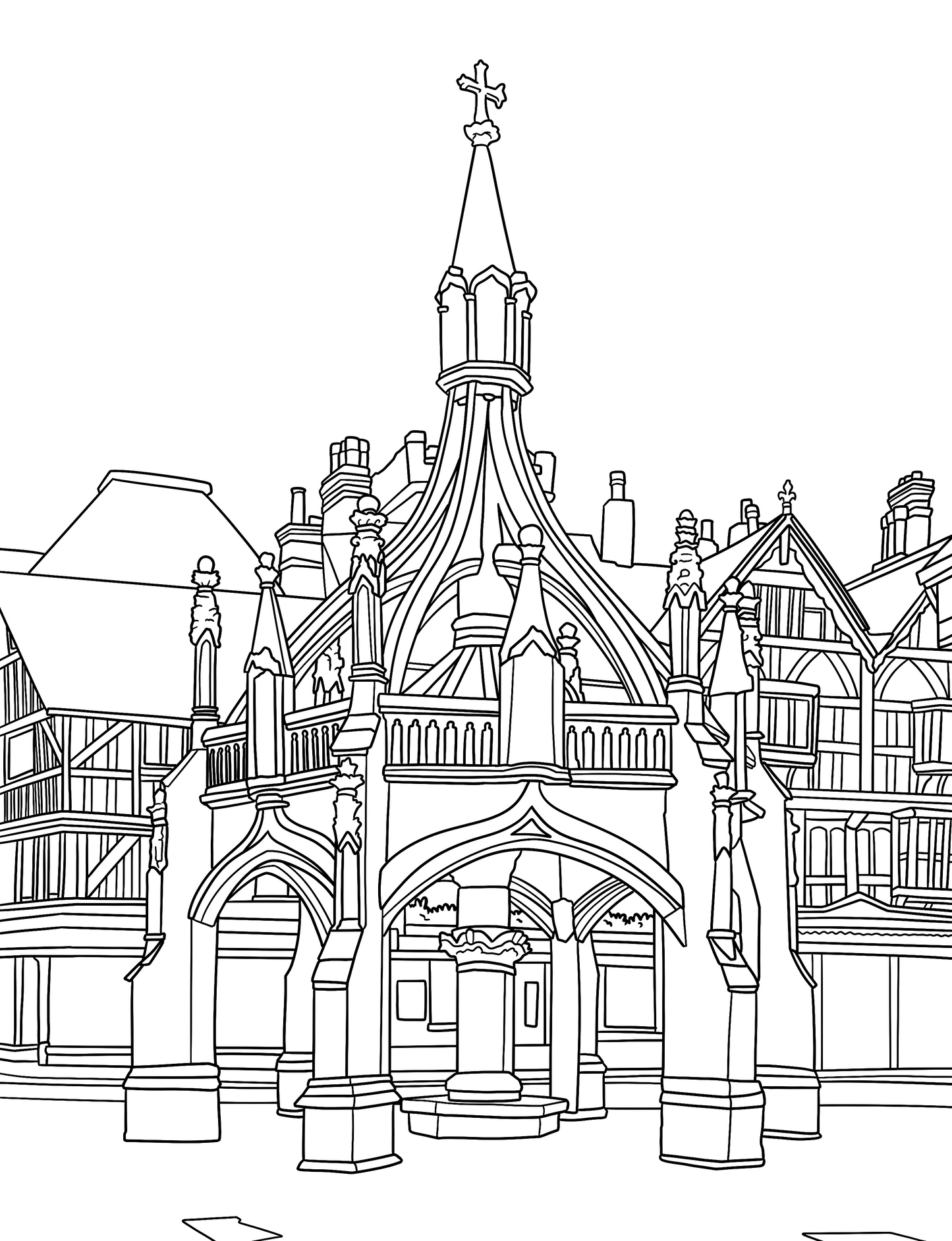 Salisbury Colouring Book (A4)