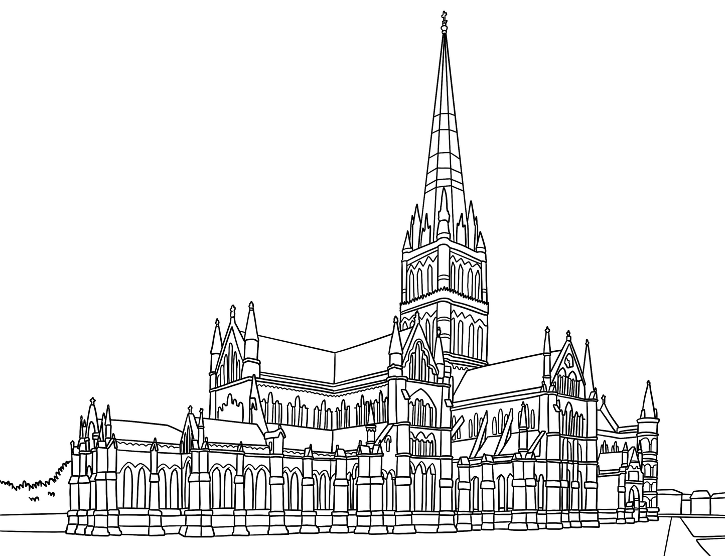 Salisbury Colouring Book (A4)