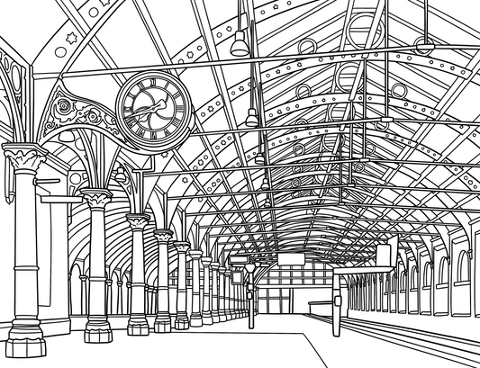 Darlington Colouring Book (A4)