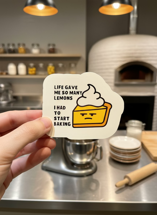 Life Gave Me So Many Lemons Sticker | Not Made For This