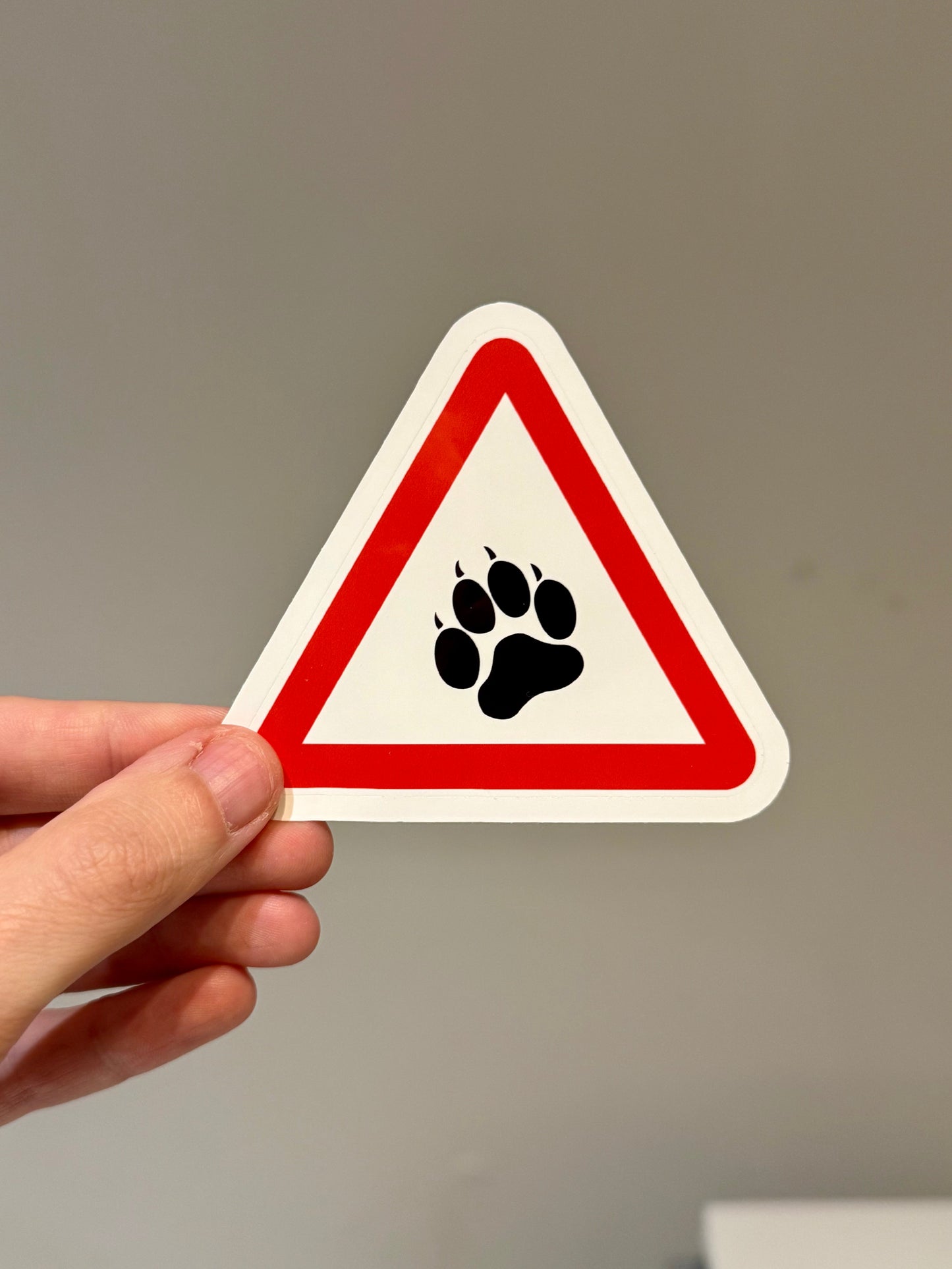 Warning! Triangle Stickers | Not Made For This