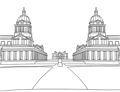 Greenwich Colouring Book (A4)