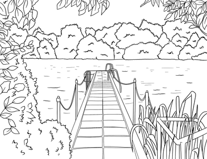 Hampstead Colouring Book (A4)