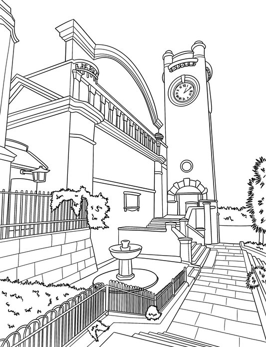 Forest Hill Colouring Book (A4)
