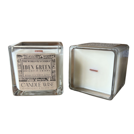 Iden Green Large Scented Candle