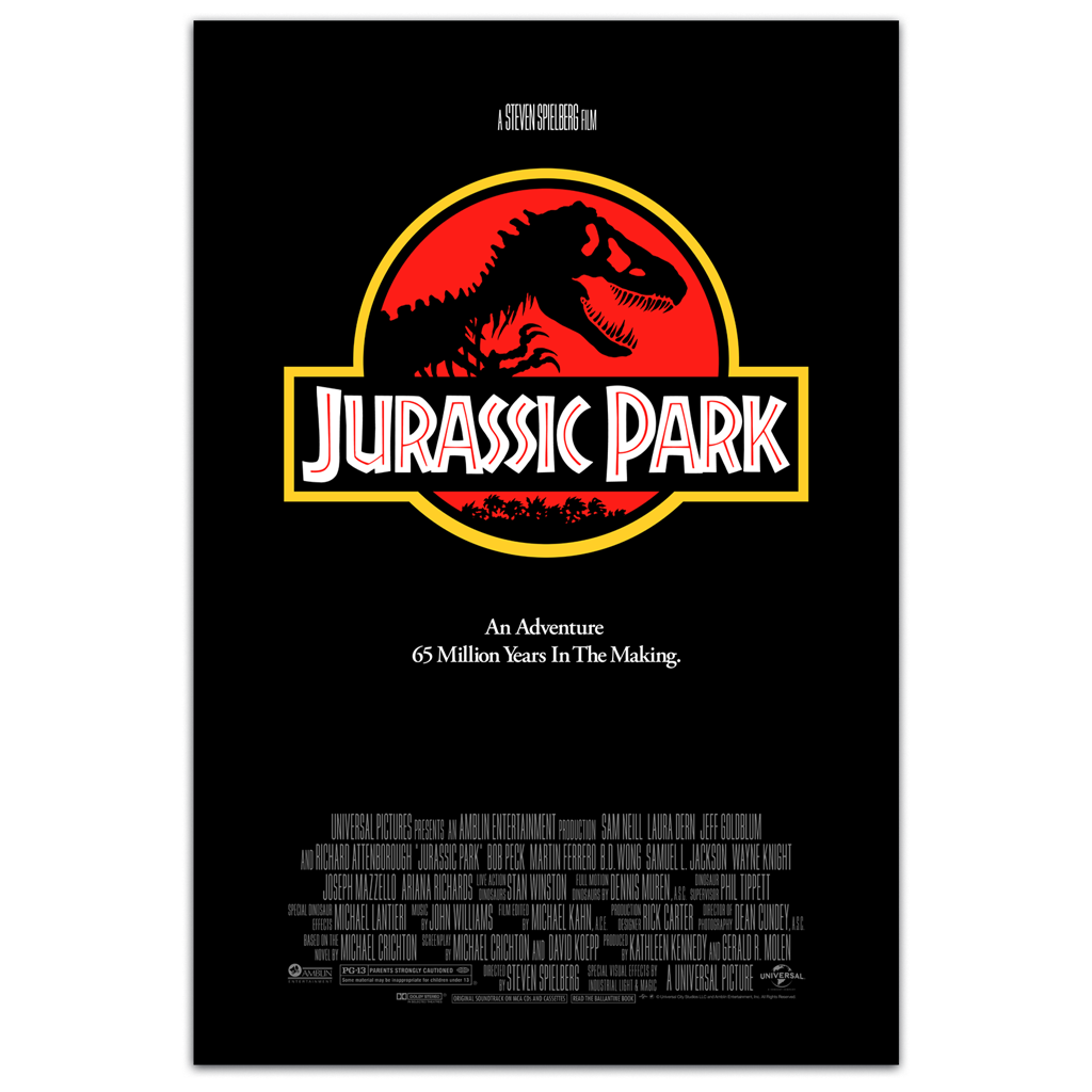 Jurassic Park Theatrical Key-Art (One Sheet)