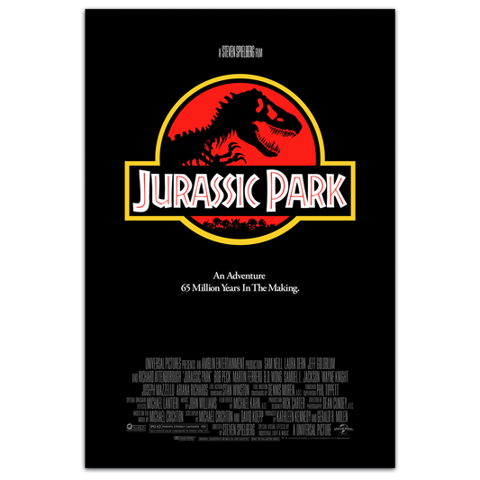 Jurassic Park Theatrical Key-Art (One Sheet)