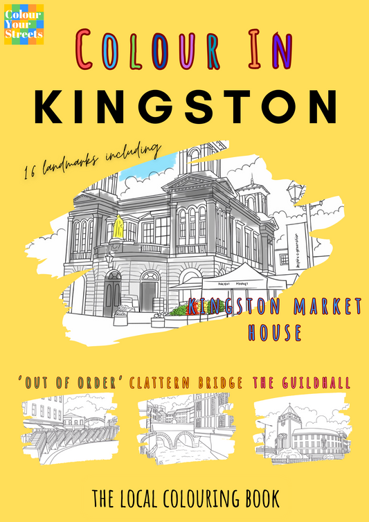 Kingston Colouring Book (A4)