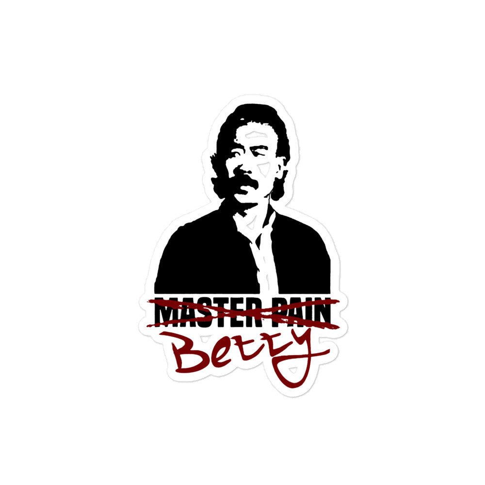 Kung Pow Evil Betty stickers