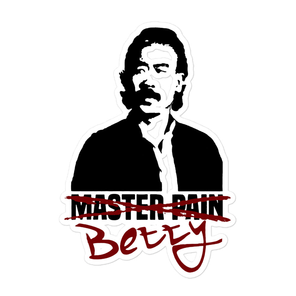 Kung Pow Evil Betty stickers