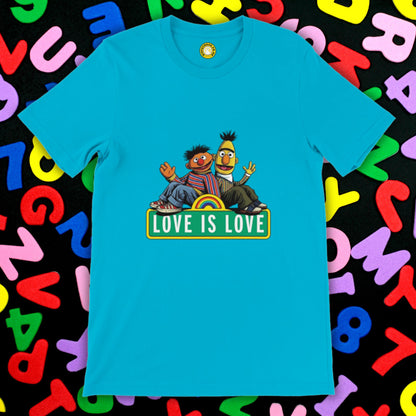 Bert and Ernie: Love is Love T-shirt