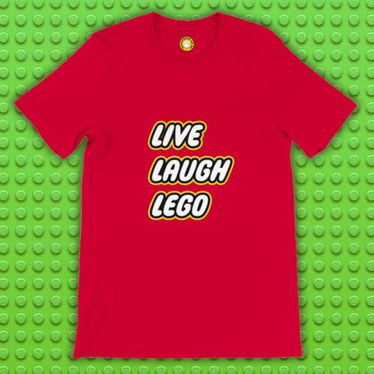 Live Laugh Lego T-shirt