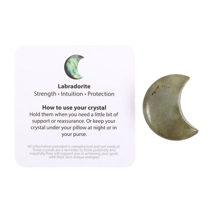 Gothic Gifts Love You To The Moon And Back Labradorite Moon In A Bag
