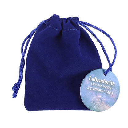 Gothic Gifts Love You To The Moon And Back Labradorite Moon In A Bag