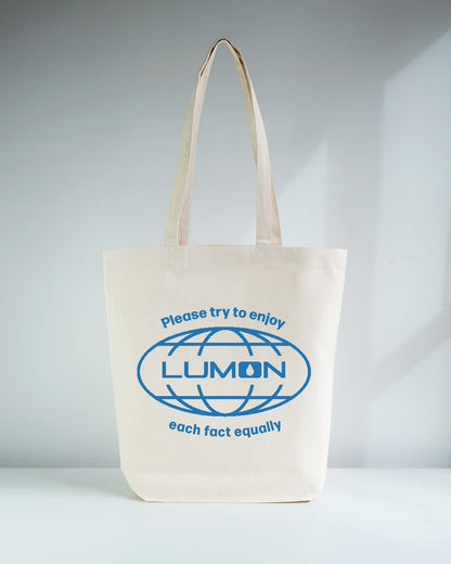 Severance Lumon Industries Shopping Tote Bag - Please Try To Enjoy Each Fact Equally