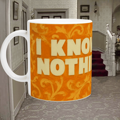 Manuel: I Know Nothing Mug