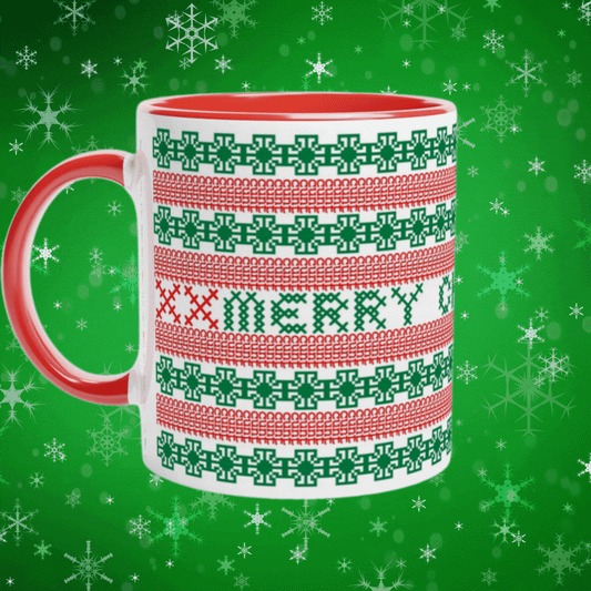 Merry Christmas Hidden Message Mug