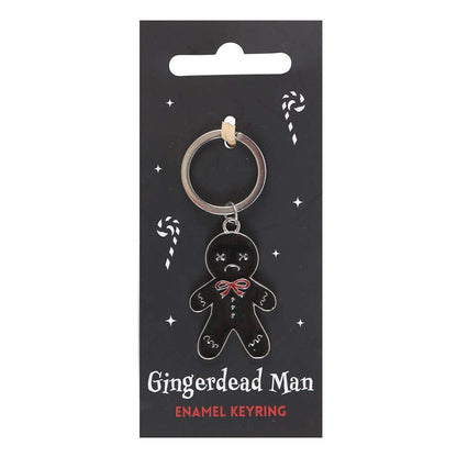 Gothic Gifts Gingerdead Man Keyring