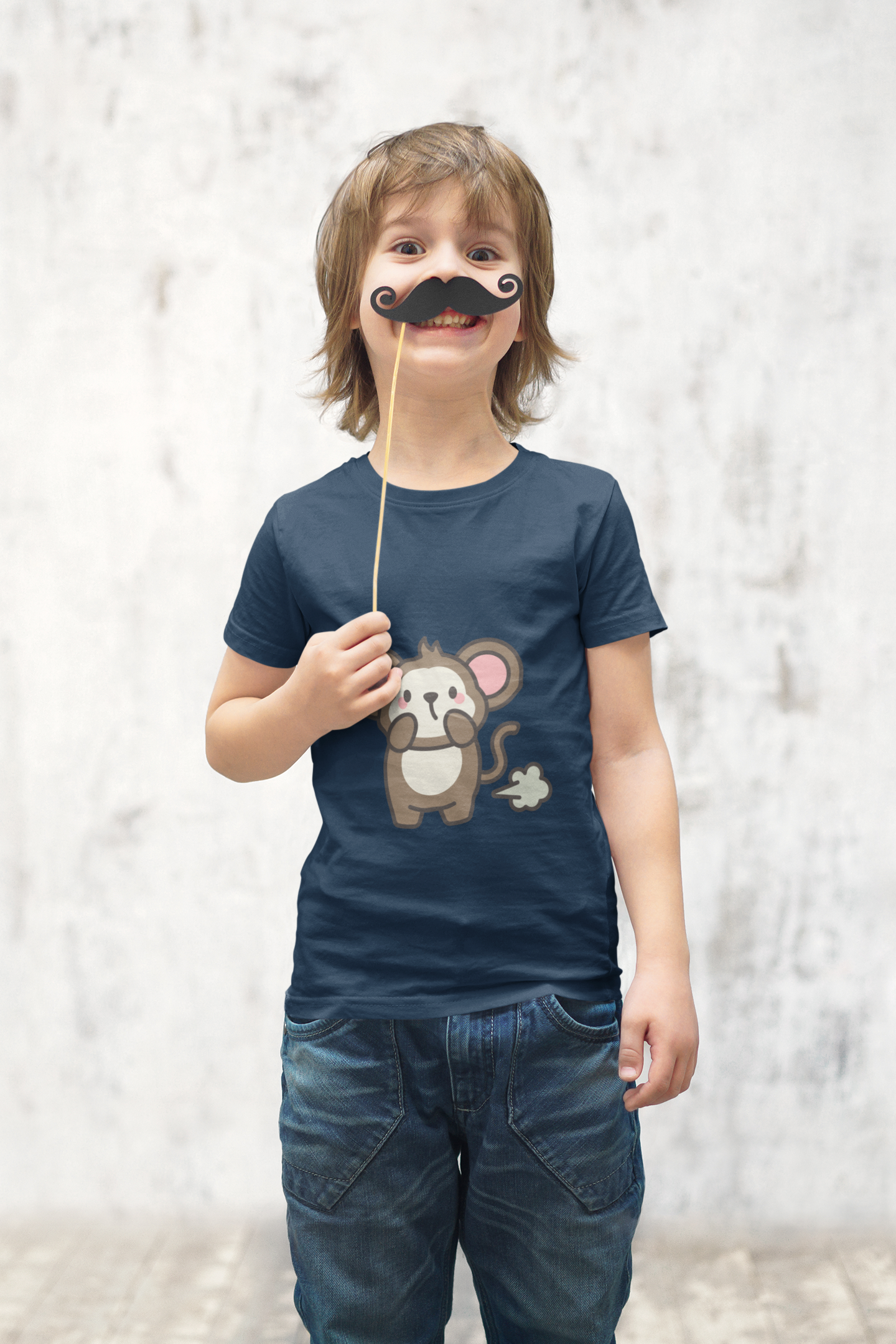 Farty Animals T-shirt: Monkey