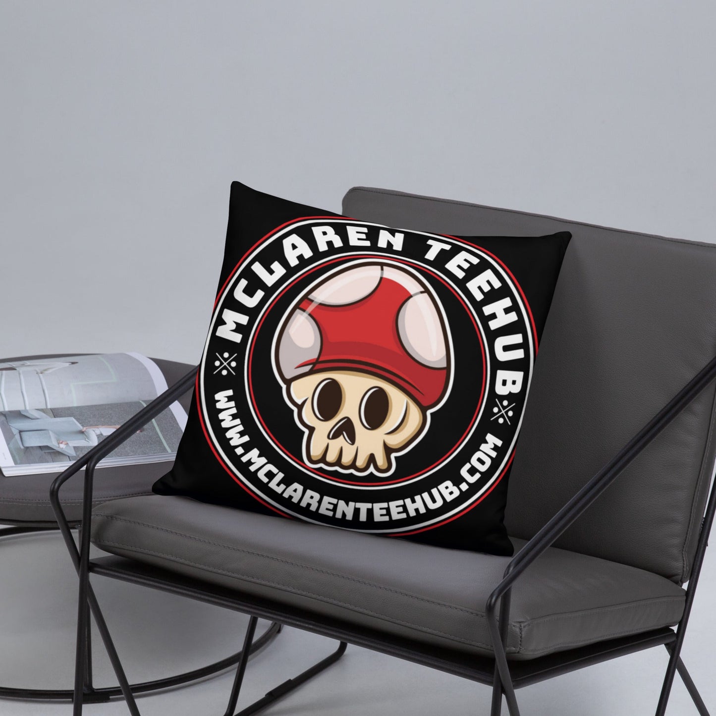 McLarenTeeHub Throw Pillow