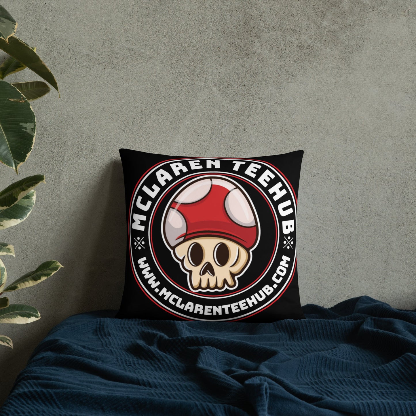 McLarenTeeHub Throw Pillow