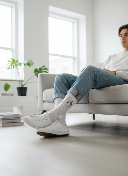 Middle Finger - Quoted Socks