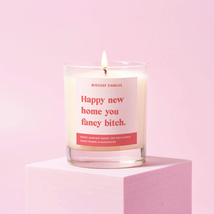 New Home Gift Funny New Home Gift Soy Wax Candle New Home Fancy Bitch