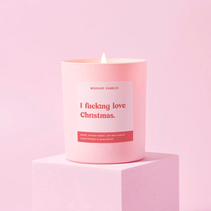 Funny Christmas Gift For Friend I Fucking Love Christmas