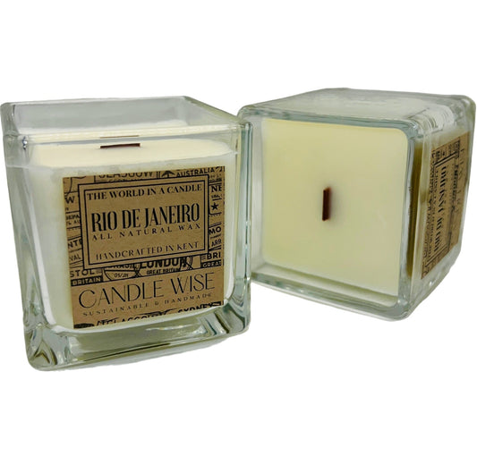 Rio de Janeiro Large Scented Candle | Tropical and Vibrant
