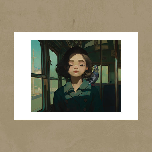 Bebe Wahyu - 'Joyful Journey' Print
