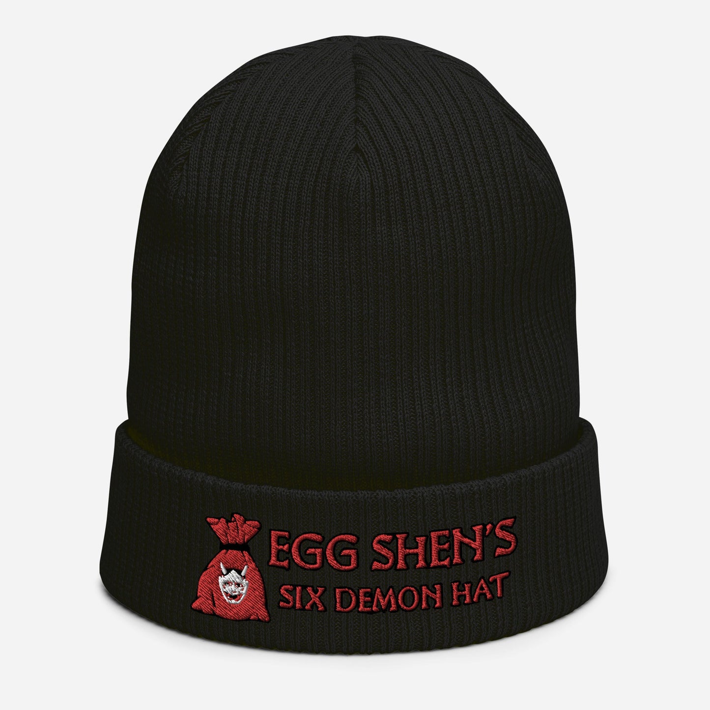 Organic Big Trouble in Little China Ribbed Beanie